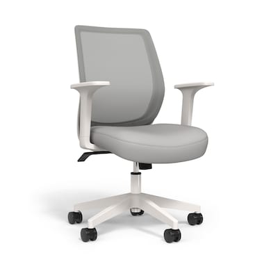 Buy 2 Get 1 Free Union & Scale™ Essentials Mesh Back Fabric Task Chair, Gray