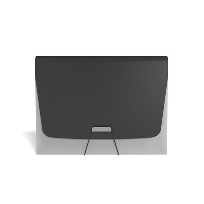 TRU RED™ Moisture Resistant Plastic Accordion File, 7-Pocket, Letter Size, Black (TR51810)