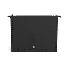 TRU RED™ Moisture Resistant Hanging File Folder, Letter Size, Black (TR13670)