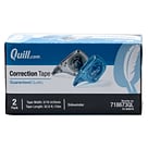 Quill Brand® White Out Sidewinder Correction Tape, 2/Pk (52039-QCC)