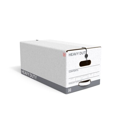 String & Button Storage Boxes, Letter, 4/Pack