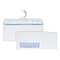 Quality Park Redi-Strip Self Seal #10 Window Envelope, 4-1/8 x 9-1/2, White, 500/Box (QUA69222)