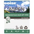 Boise ASPEN 8.5 x 11 Copy Paper, 28 lbs., 96 Brightness, 500 Sheets/Ream (CASACC2811)