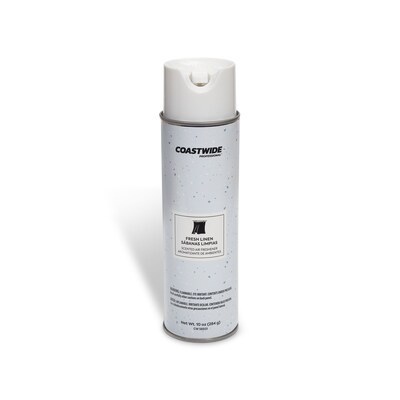 Coastwide Professional™ Air Freshener Aerosol, Fresh Linen, 10 Oz., 6/Carton (CW58503-A)
