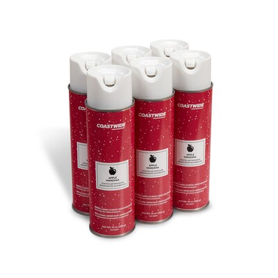 Coastwide Professional™ Air Freshener Aerosol, Apple Orchard, 10 Oz., 6/Carton (CW58504-A)