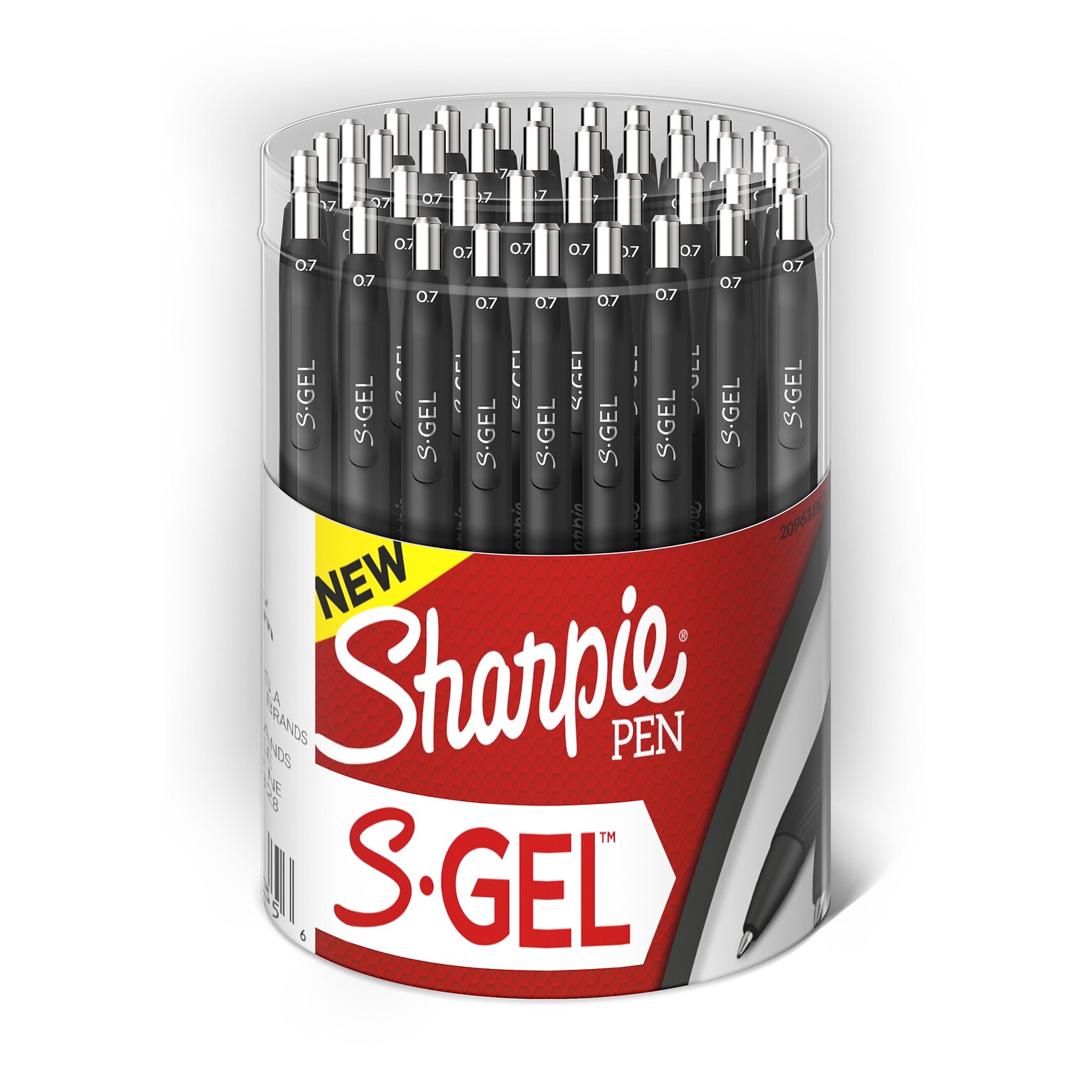Sharpie S-Gel Retractable Gel Pens, Medium Point, 0.7mm, Black Ink, 36/Pack (2096180)