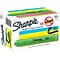 Sharpie Tank Highlighter, Chisel Tip, Fluorescent Green, Dozen (25026)