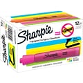 Sharpie Tank Highlighter, Chisel Tip, Assorted, Dozen (25053)