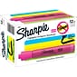 Sharpie Tank Highlighter, Chisel Tip, Pink, Dozen (25009)