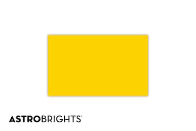 Astrobrights Solar Yellow (Bright Yellow) Laser & Inkjet Printer Paper