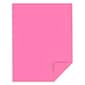 Astrobrights Colored Paper, 24 lbs., 8.5" x 11", Pulsar Pink, 500 Sheets/Ream (21031)