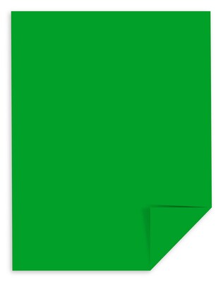 Astrobrights Colored Paper, 24 lbs., 8.5" x 11", Gamma Green, 500 Sheets/Ream (22541)
