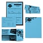 Astrobrights Colored Paper, 24 lbs., 11" x 17", Lunar Blue, 500 Sheets/Ream (22523)