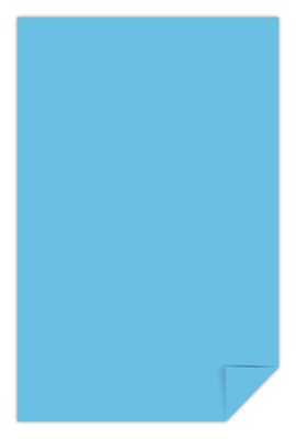 Astrobrights 11" x 17", Colored Paper, 24 lbs., Lunar Blue, 500 Sheets/Ream (22523)
