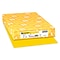 Astrobrights Colored Paper, 24 lbs., 11 x 17, Solar Yellow, 500 Sheets/Ream (22533)