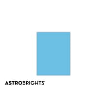 Astrobrights Colored Paper, 24 lbs., 8.5 x 11, Lunar Blue, 500 Sheets/Ream (22521/21528)