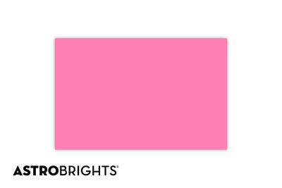 Astrobrights 11 x 17, Colored Paper, 24 lbs., Pulsar Pink, 500 Sheets/Ream (21033/22623)