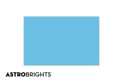 Astrobrights 11" x 17", Colored Paper, 24 lbs., Lunar Blue, 500 Sheets/Ream (22523)