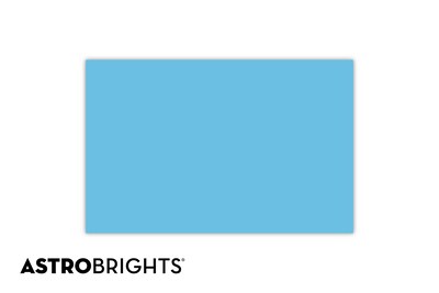 Astrobrights 11 x 17, Colored Paper, 24 lbs., Lunar Blue, 500 Sheets/Ream (22523)