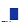 Astrobrights Colored Paper, 24 lbs., 8.5 x 11, Blast-Off Blue, 500 Sheets/Ream (21906)
