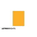 Astrobrights 30% Recycled Colored Paper, 24 lbs., 8.5 x 11, Galaxy Gold, 500 Sheets/Ream (22571)