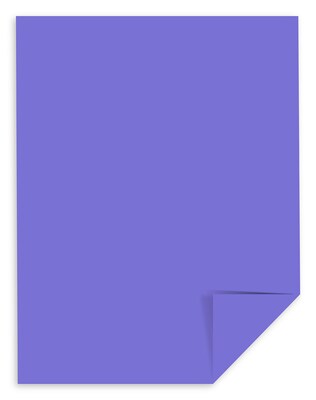 Astrobrights Colored Paper, 24 lbs., 8.5" x 11", Venus Violet, 500 Sheets/Ream (22081)