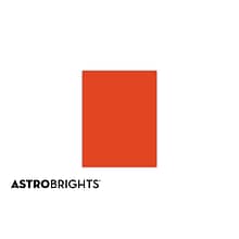 Astrobrights Colored Paper, 24 lbs., 8.5 x 11, Orbit Orange, 500 Sheets/Ream (22561)