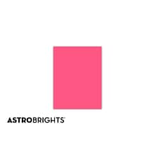 Astrobrights Colored Paper, 24 lbs., 8.5 x 11, Plasma Pink, 500 Sheets/Ream (22119)