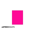 Astrobrights Colored Paper, 24 lbs., 8.5 x 11, Fireball Fuchsia, 500 Sheets/Ream (22681/21688)