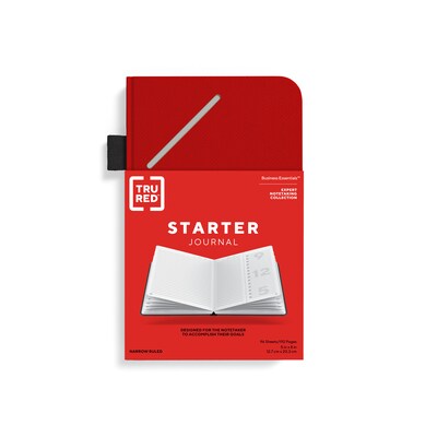 TRU RED™ Medium Starter Journal, Red (TR58411)