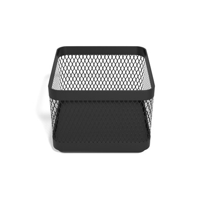 TRU RED™ Stackable Wire Mesh Accessory Holder, Matte Black (TR57571)