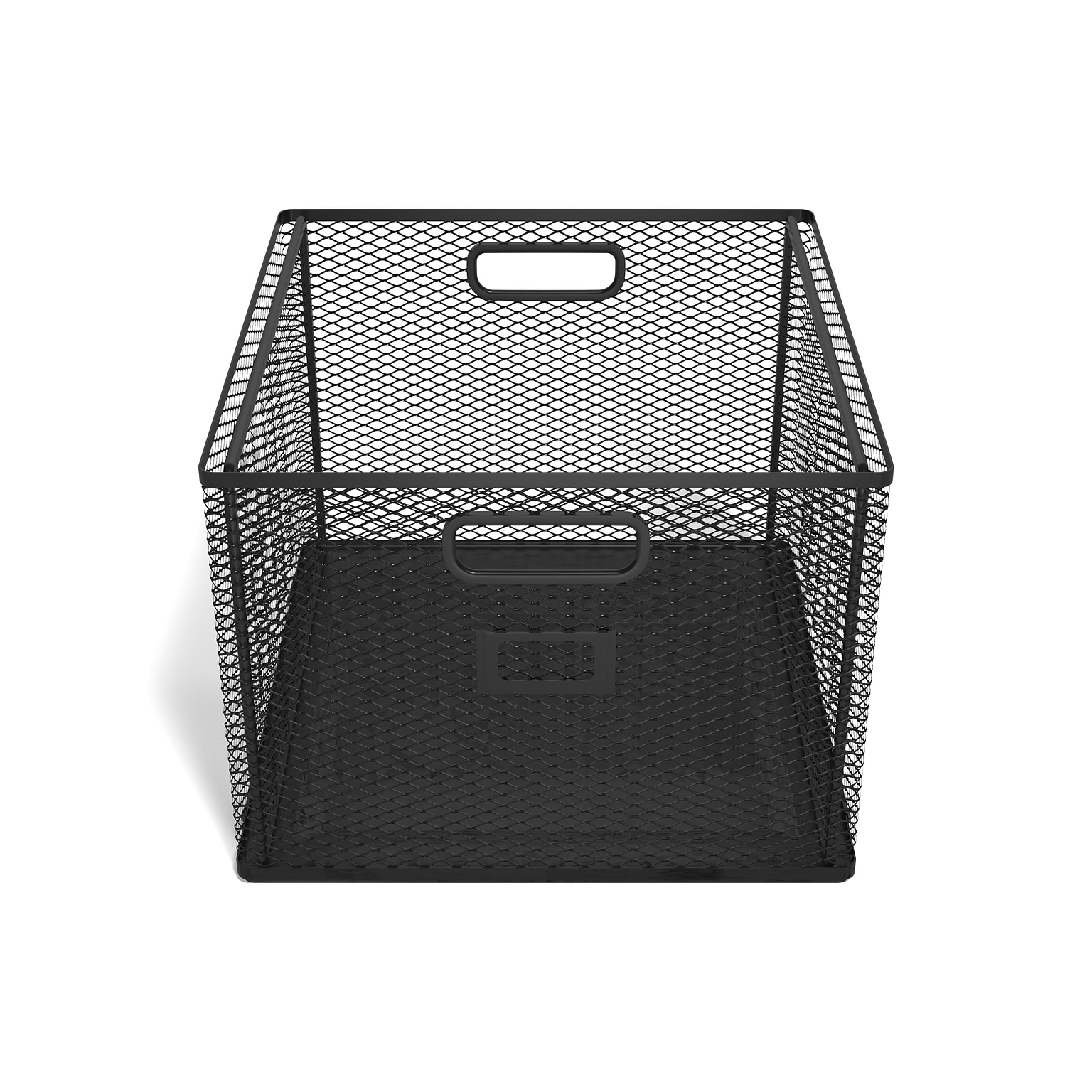 TRU RED™ Wire Mesh File Organizer, Matte Black (TR57549)