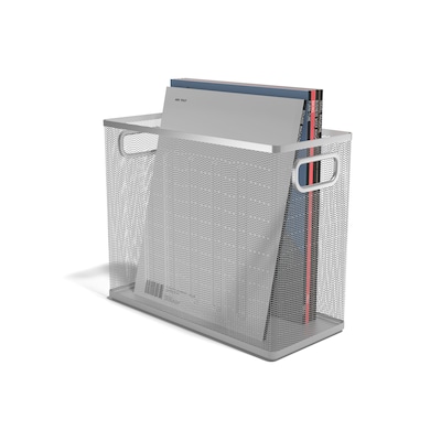 TRU RED™ Wire Mesh File Organizer, Silver (TR57551)