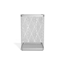 TRU RED™ Stackable Wire Mesh Pen Holder, Silver (TR57574-CC)