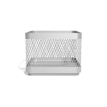 TRU RED™ Stackable Wire Mesh Accessory Holder, Silver (TR57572)