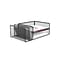 TRU RED™ 4 Compartment Metal Mesh Vertical File Holder Paper Letter Tray, Matte Black (TR57538)