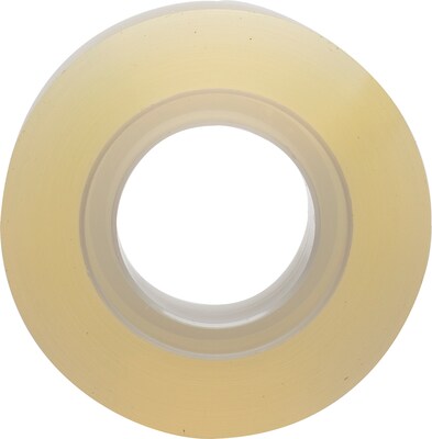 Quill Brand® Transparent Tape, Glossy Finish, 3/4 x 36 yds., Single Roll (70016043815)