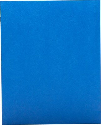 Quill Brand® 2-Pocket Folders With Fasteners Royal Blue, 25/Box (712820)