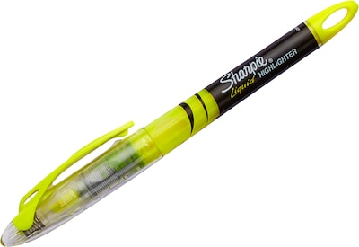 Sharpie Liquid Highlighter, Chisel Tip, Yellow (1754463)