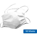 Core Non-Medical Reusable Mask, White, 50/PK (PRO966)