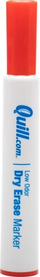 Quill Brand® Dry Erase Markers, Chisel Tip, Red, 12/Pack (787137)