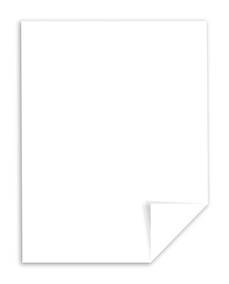 Neenah Exact Vellum Bristol Cardstock, 8.5 x 11, 67 lb., White, 250 Sheets/Ream (80211)