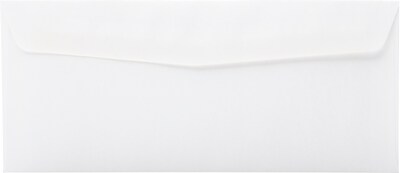 Quill Brand Gummed #9 Business Envelope, 3 7/8" x 8 7/8", White, 500/Box (50285-QCC)