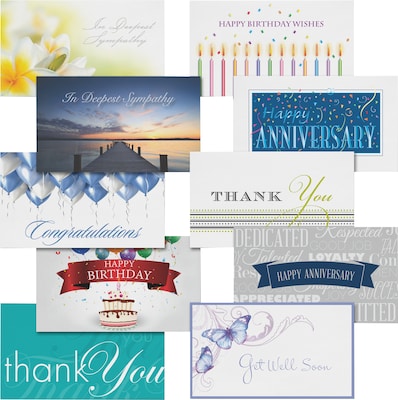 All Occasion Assorted Birthday Greeting Cards With Envelopes