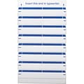 Quill Brand® Laser/Inkjet File Folder Labels, 19/32 x 3-1/2, Dark Blue, 248 Labels (733802)