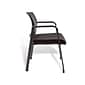 Union & Scale™ Prestige Esler Fabric Guest Chair, Black (UN28355-CC)