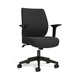 Union & Scale™ Essentials™ Fabric Task Chair, Black (UN59380)