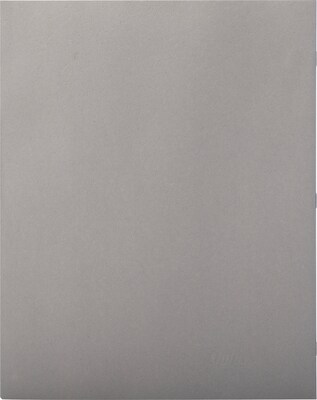 Quill Brand® 2-Pocket With Fastener Folders, Gray