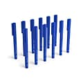 TRU RED™ Permanent Markers, Ultra Fine Tip, Blue, 12/Pack (TR54537)