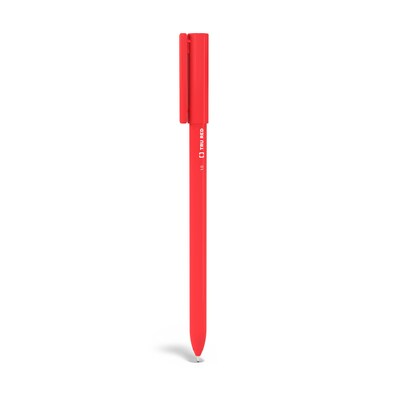 TRU RED™ Ballpoint Pen, Medium Point, 1.0mm, Red, Dozen (TR52859)